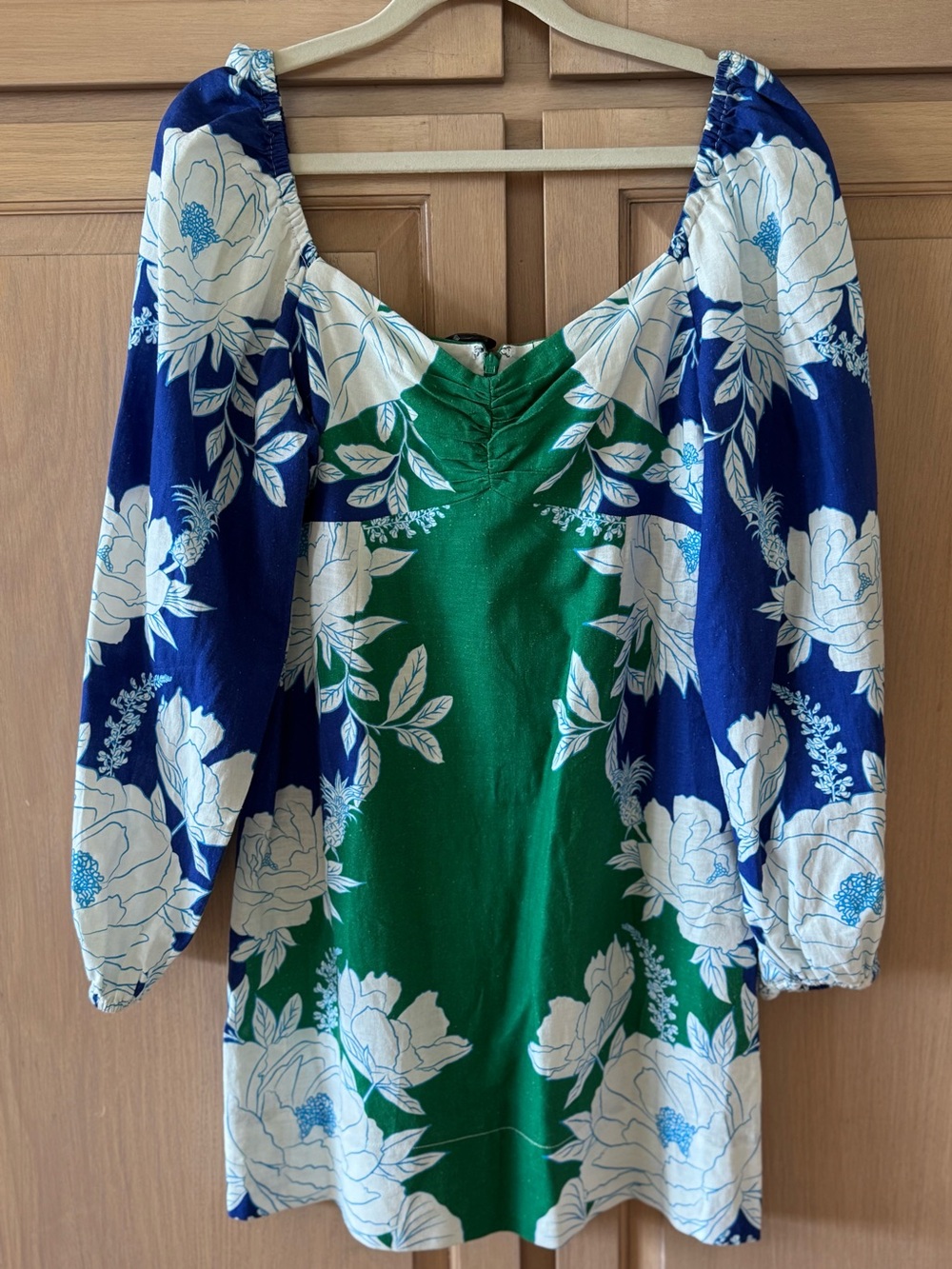 Farm Rio Soft Garden Mini Dress